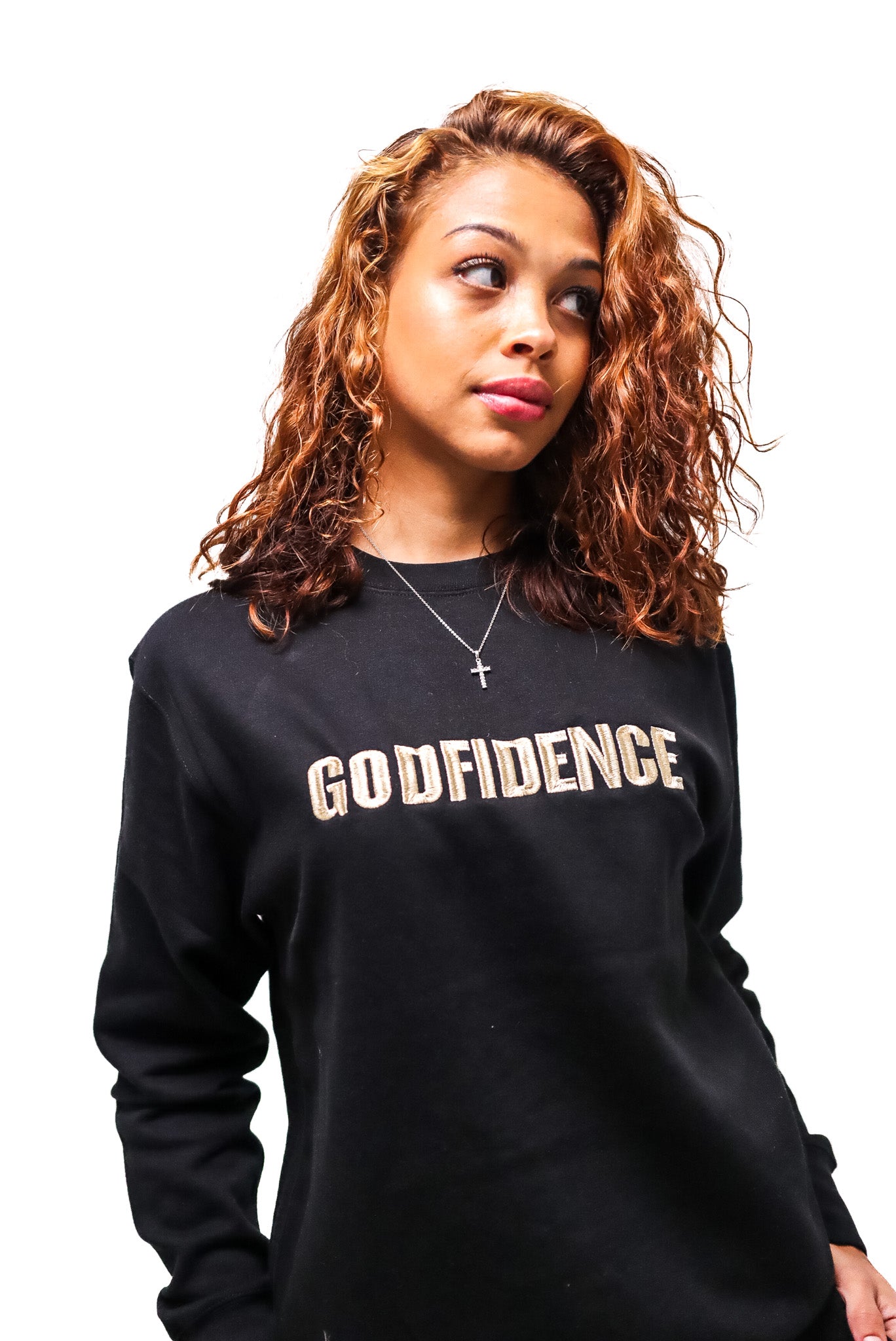 Customize-able Godfidence Crewneck Sweatshirt